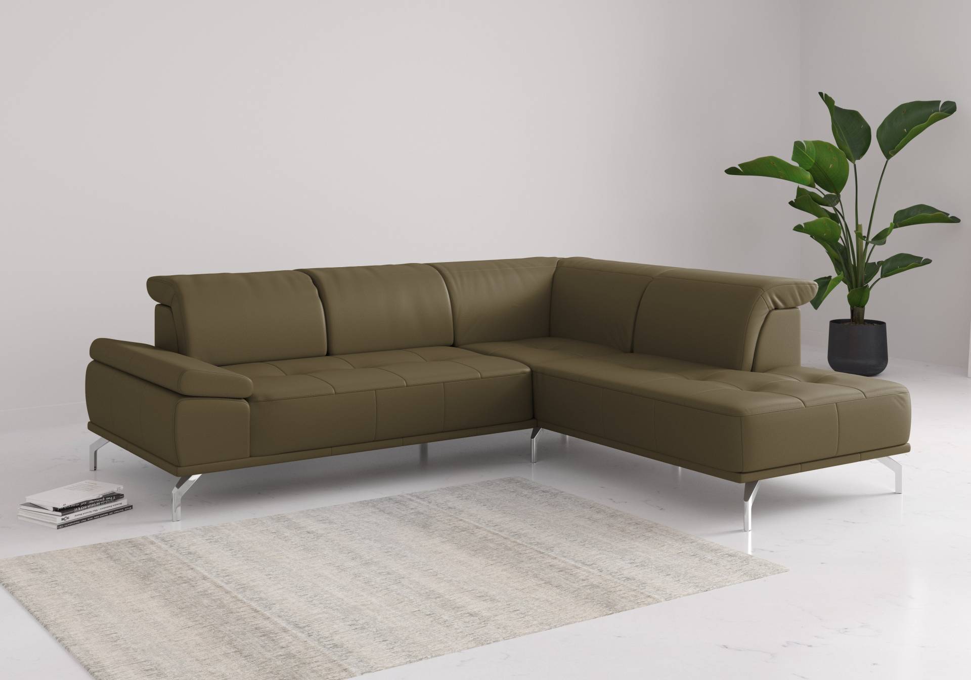 Places of Style Ecksofa »Caluna«, Inkl.Sitztiefenverstellung von PLACES OF STYLE