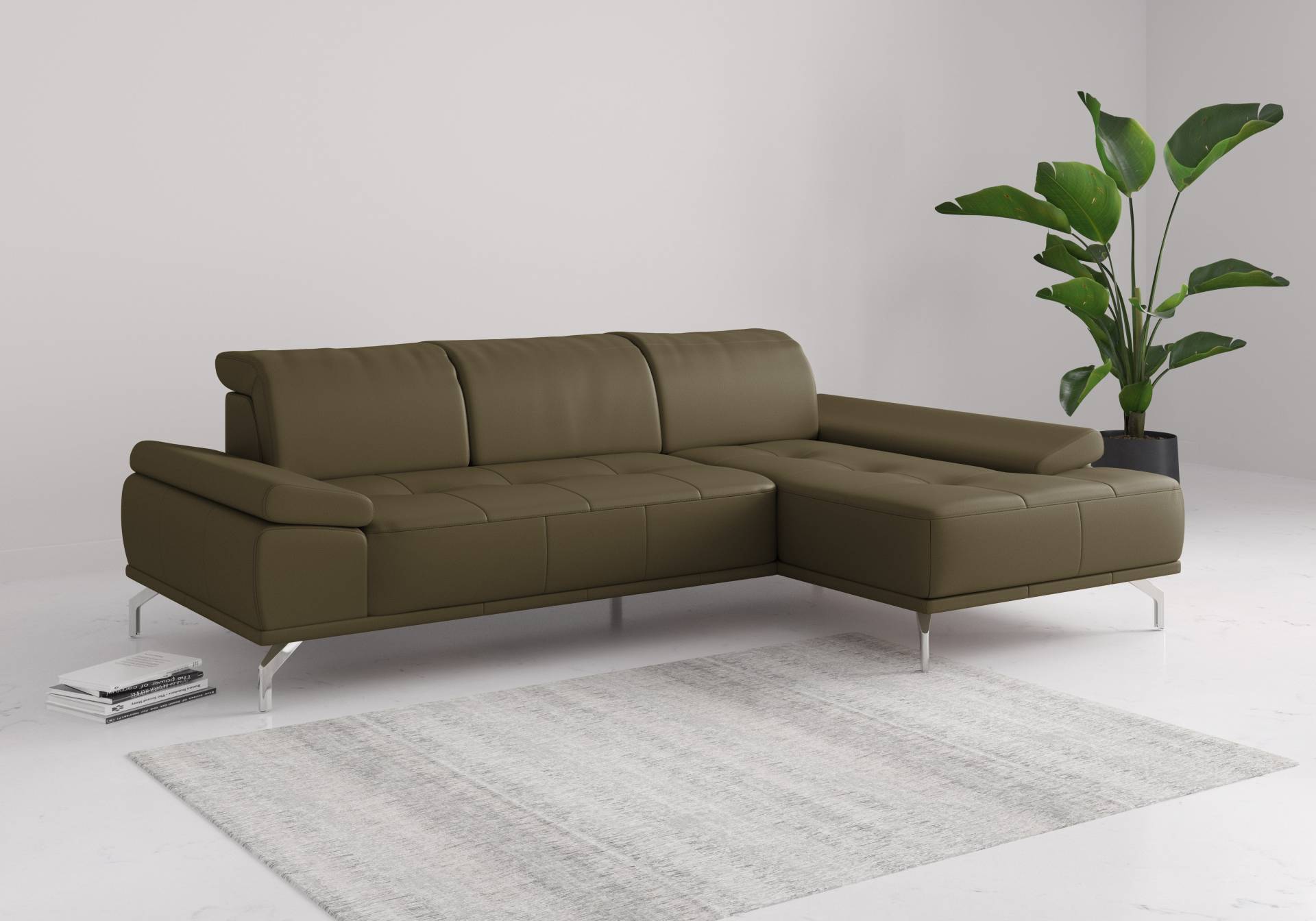 Places of Style Ecksofa »Caluna«, Inkl.Sitztiefenverstellung von PLACES OF STYLE