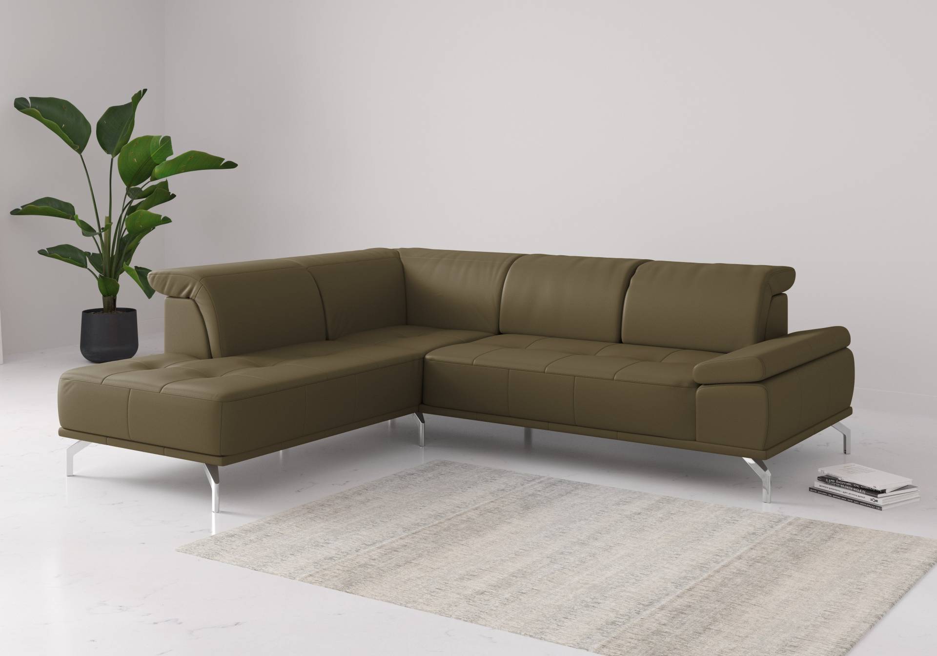 Places of Style Ecksofa »Caluna«, Inkl.Sitztiefenverstellung von PLACES OF STYLE