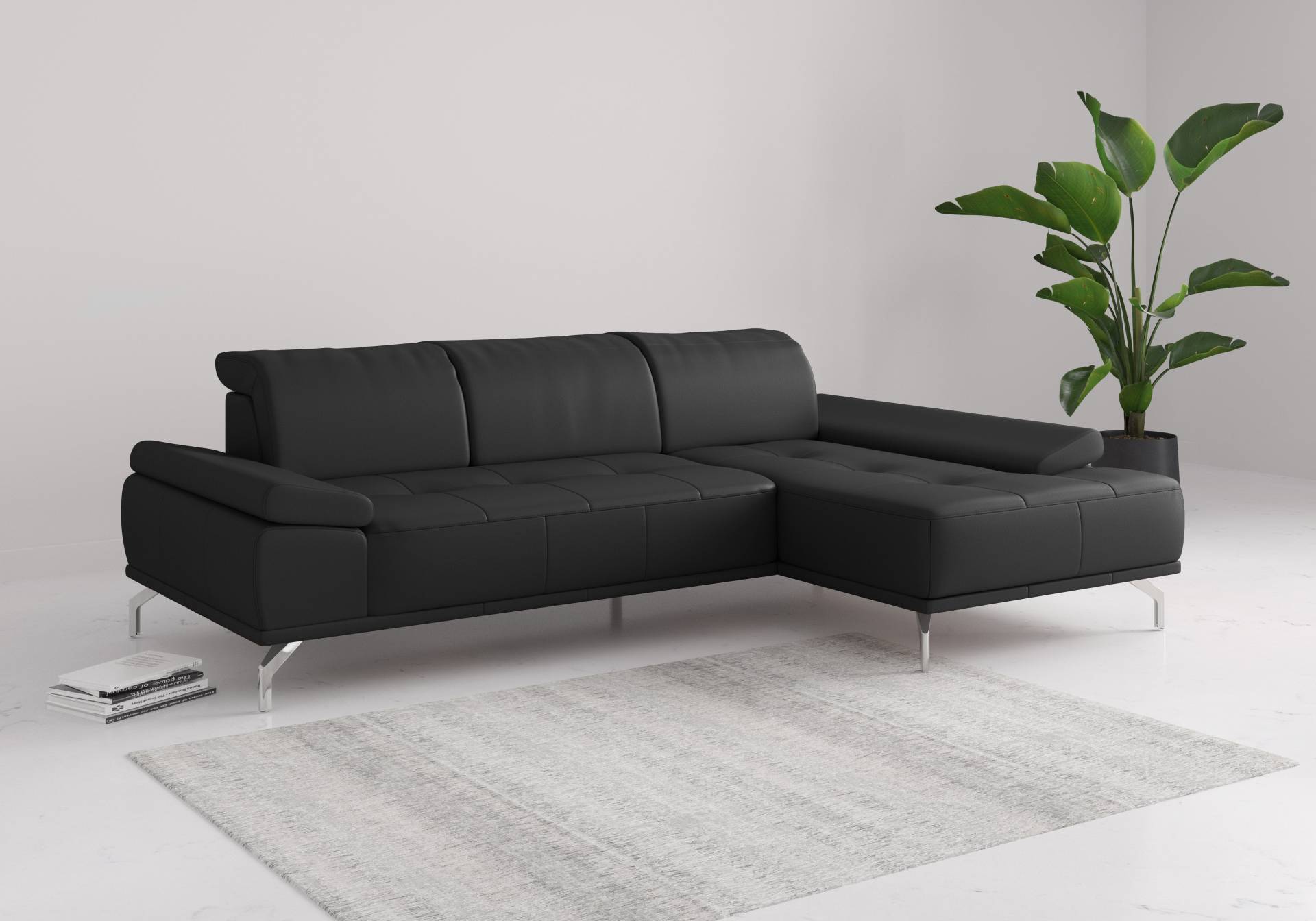 Places of Style Ecksofa »Caluna«, Inkl.Sitztiefenverstellung von PLACES OF STYLE