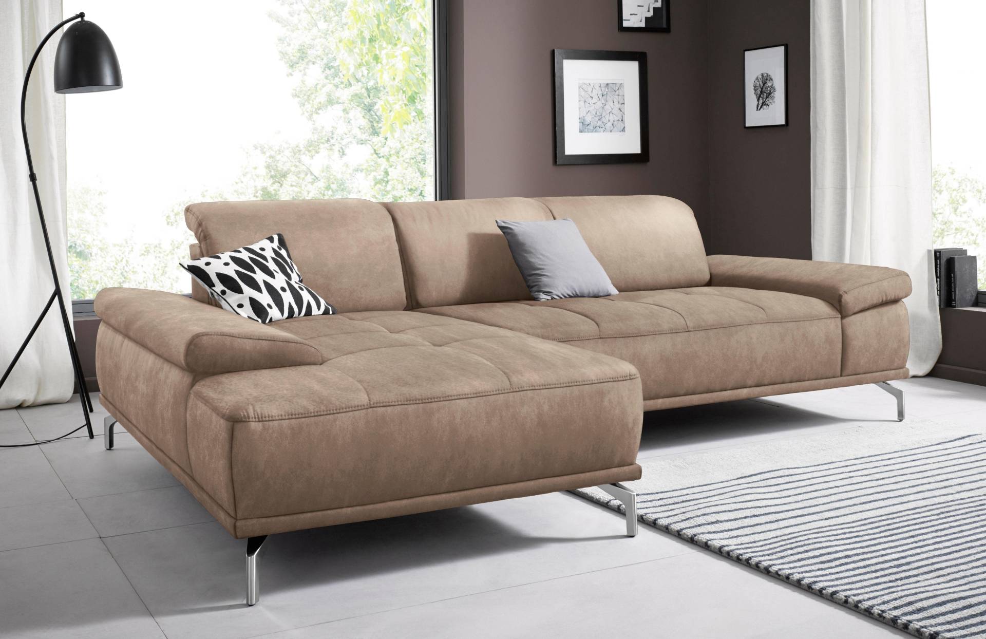 Places of Style Ecksofa »Caluna L-Form« von PLACES OF STYLE