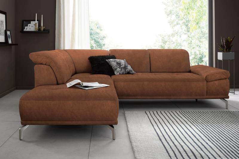 Places of Style Ecksofa »Caluna«, Inkl.Sitztiefenverstellung von PLACES OF STYLE