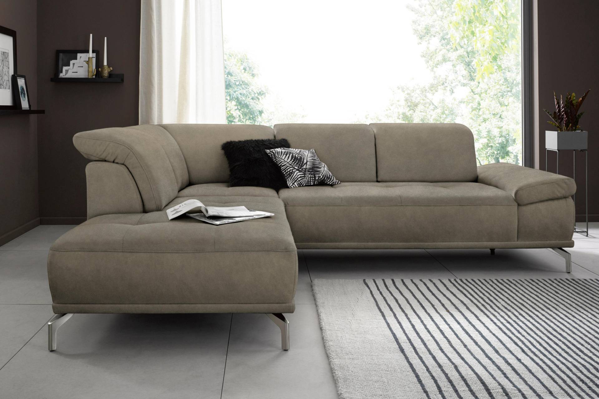 Places of Style Ecksofa »Caluna L-Form« von PLACES OF STYLE