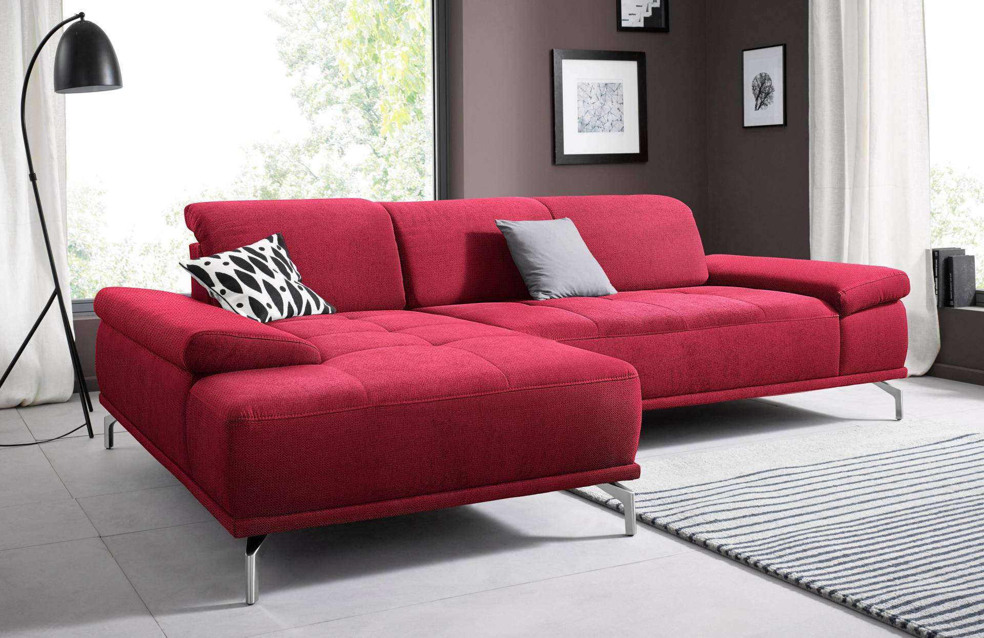 Places of Style Ecksofa »Caluna«, Inkl.Sitztiefenverstellung von PLACES OF STYLE