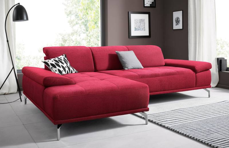 Places of Style Ecksofa »Caluna«, Inkl.Sitztiefenverstellung von PLACES OF STYLE