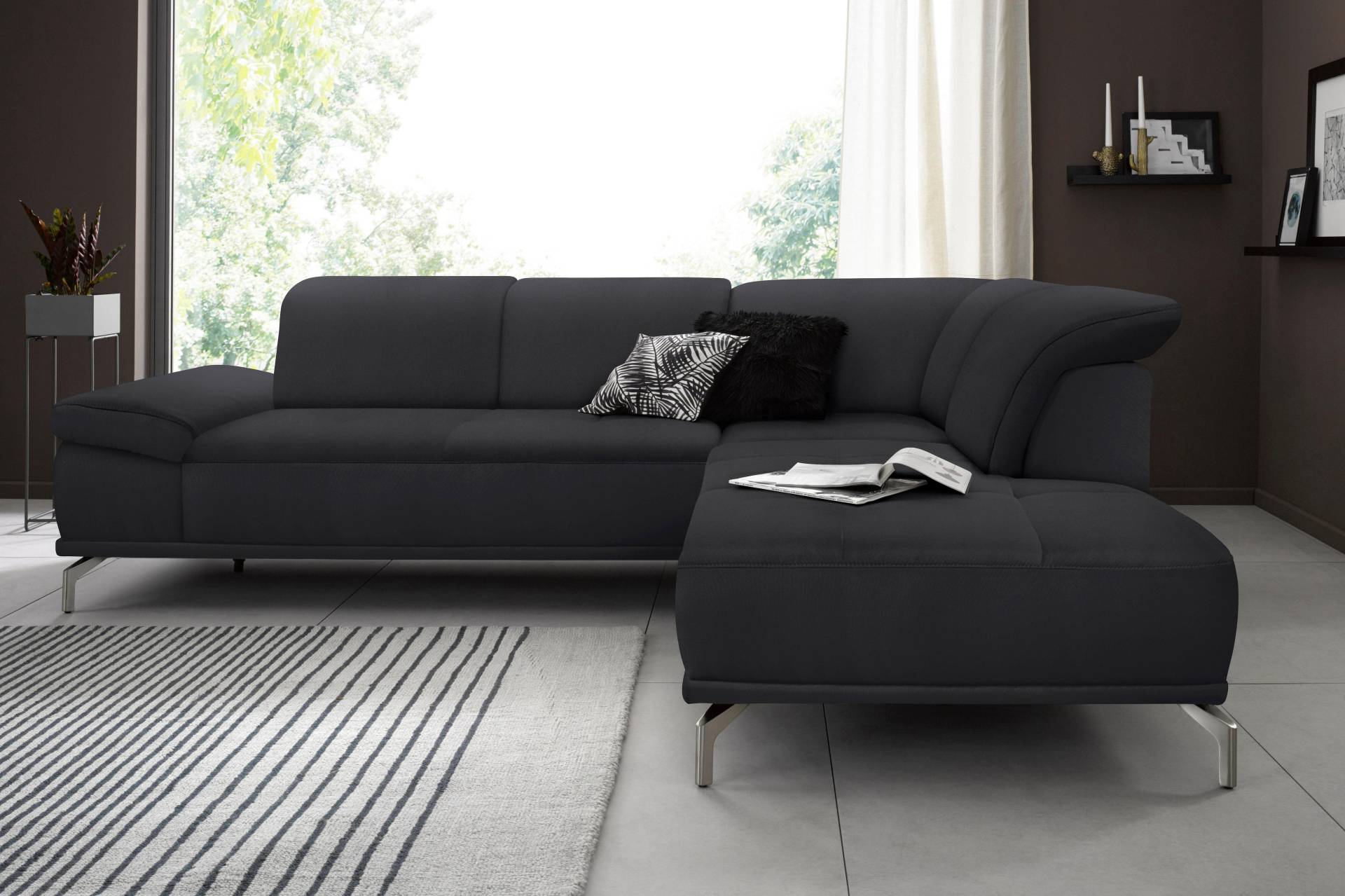 Places of Style Ecksofa »Caluna«, Inkl.Sitztiefenverstellung von PLACES OF STYLE