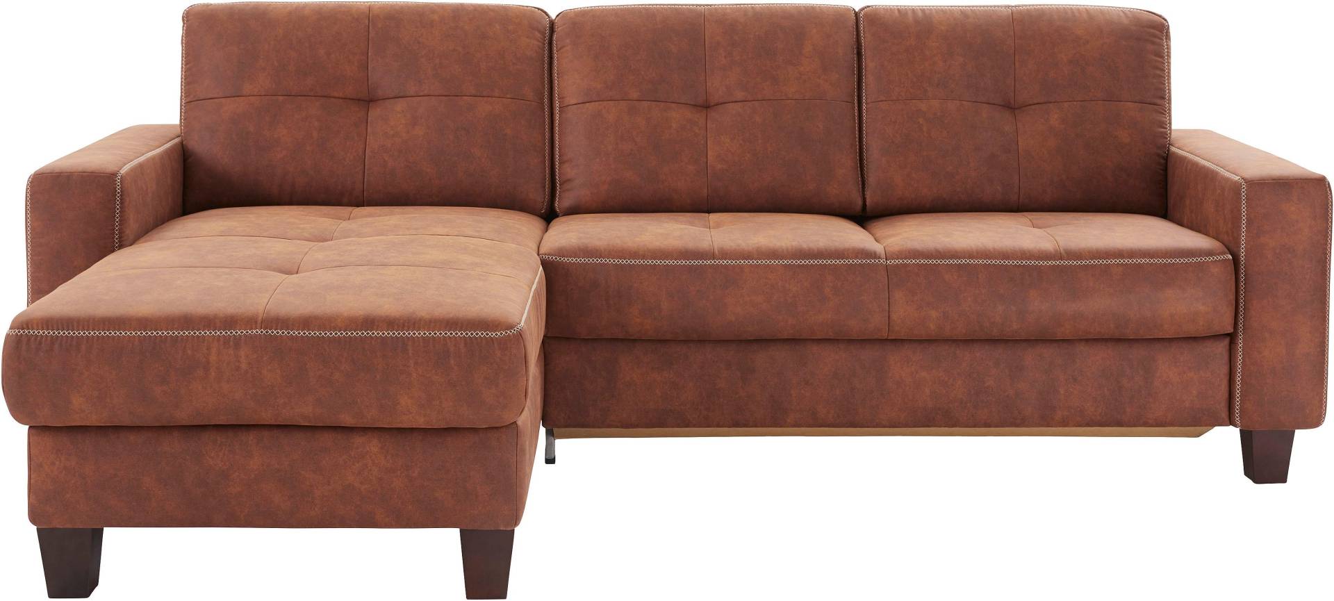 Places of Style Ecksofa »Varese L-Form«, Kreuznaht in beige Places of Style Ecksofa »Varese L-Form«, Kreuznaht in beige von PLACES OF STYLE