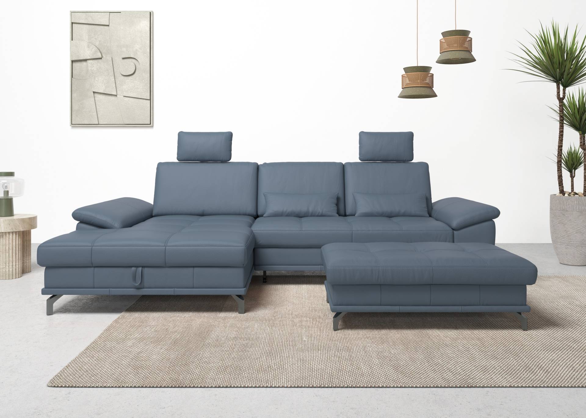 Places of Style Ecksofa »Costello L-Form« von PLACES OF STYLE