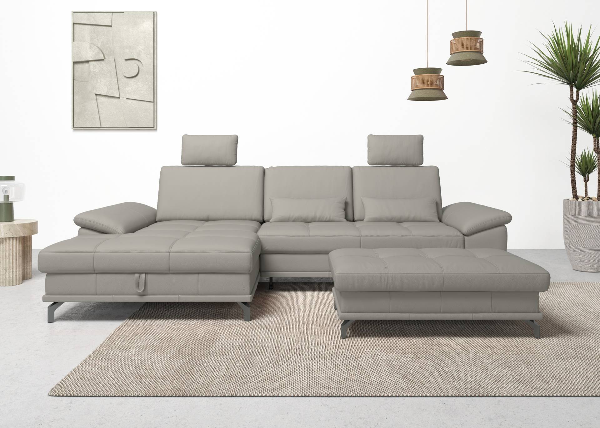 Places of Style Ecksofa »Costello L-Form« von PLACES OF STYLE