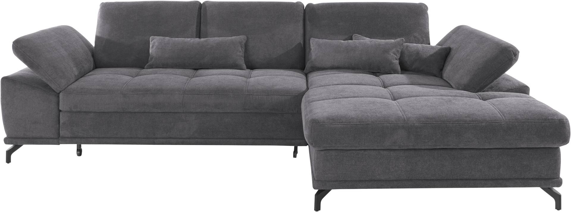 Places of Style Ecksofa Costello, mit Sitztiefenverstellung und Armlehnfunktion, incl. 3 Nierenkissen Places of Style Ecksofa Costello, mit Sitztiefenverstellung und Armlehnfunktion, incl. 3 Nierenkissen von PLACES OF STYLE