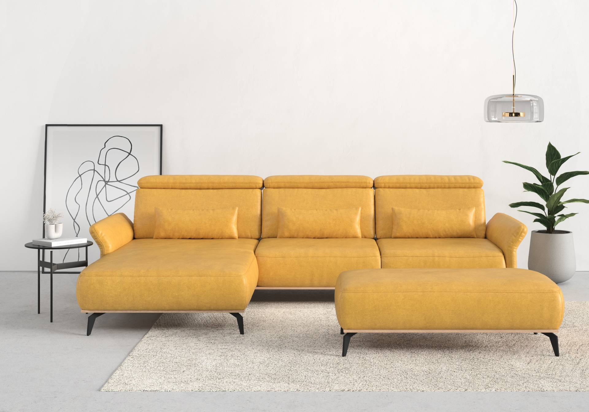 Places of Style Ecksofa »Fjord L-Form« von PLACES OF STYLE