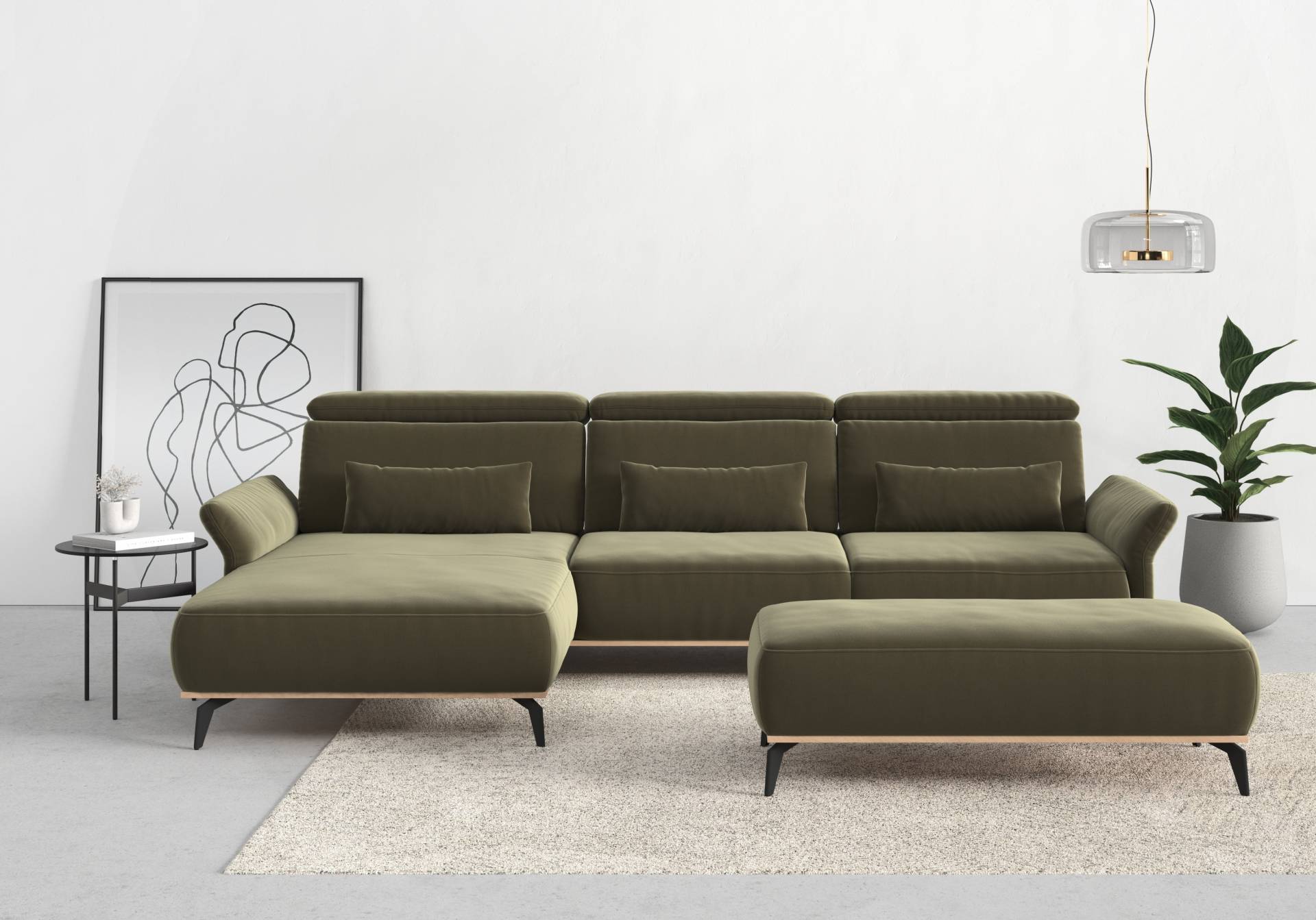 Places of Style Ecksofa »Fjord L-Form« von PLACES OF STYLE