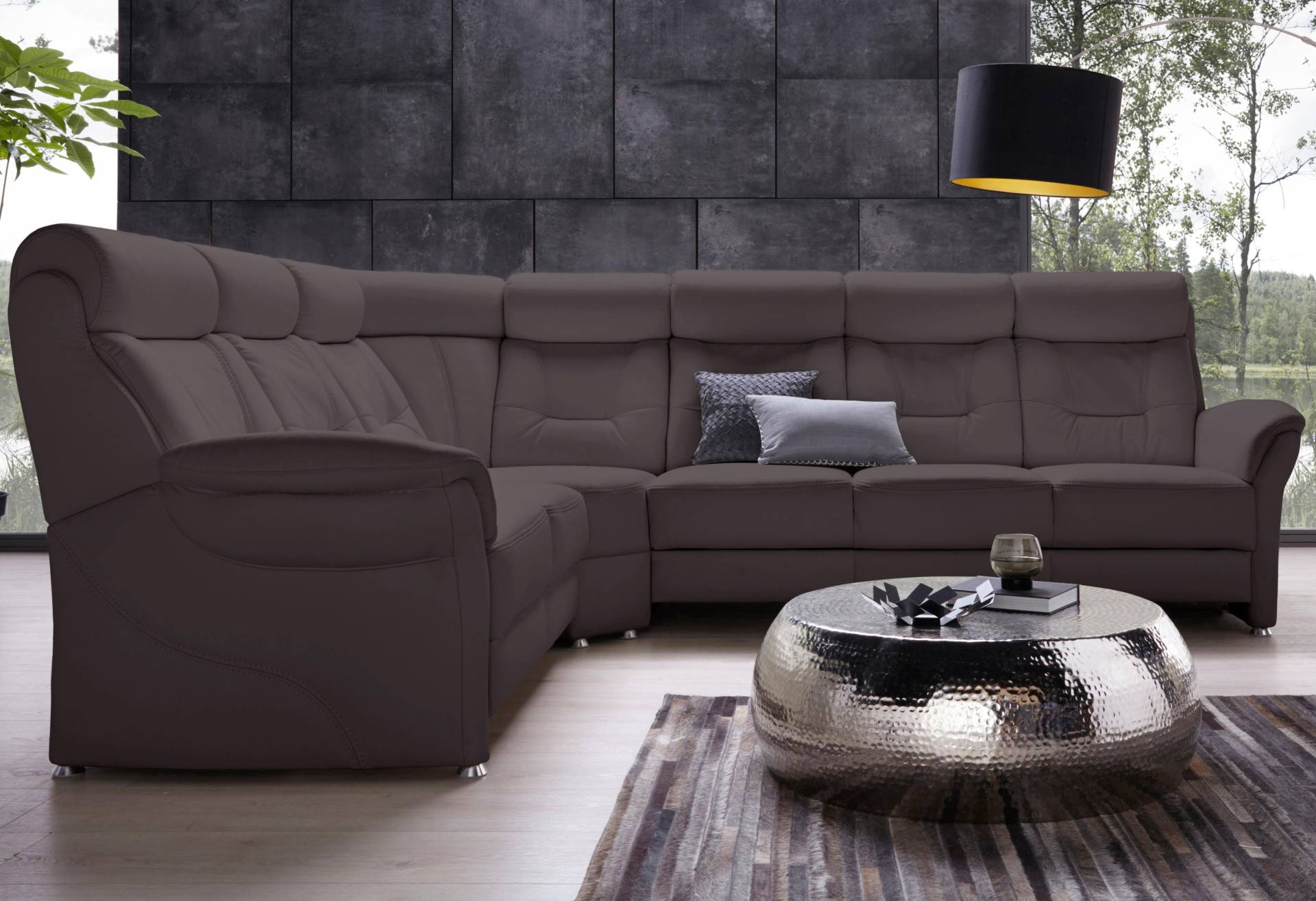 Places of Style Ecksofa »Sardinien L-Form«, mit Kopfteilverstellung, wahlweise mit Bettfunktion von PLACES OF STYLE