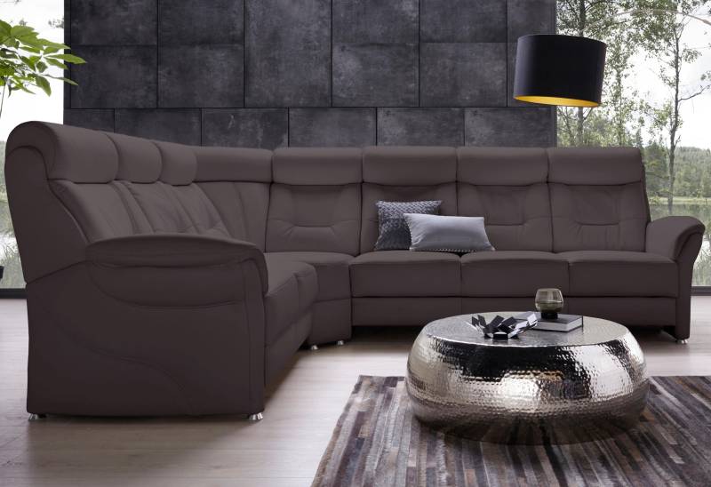 Places of Style Ecksofa »Sardinien L-Form«, mit Kopfteilverstellung, wahlweise mit Bettfunktion von PLACES OF STYLE