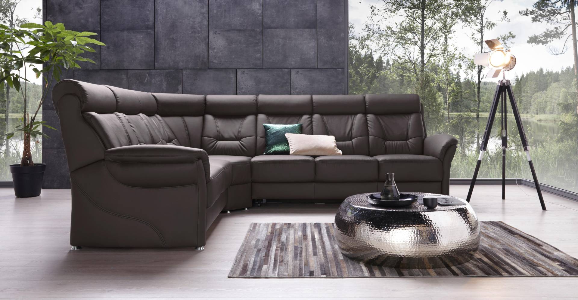 Places of Style Ecksofa »Sardinien L-Form«, mit Kopfteilverstellung, wahlweise mit Bettfunktion Places of Style Ecksofa »Sardinien L-Form«, mit Kopfteilverstellung, wahlweise mit Bettfunktion von PLACES OF STYLE