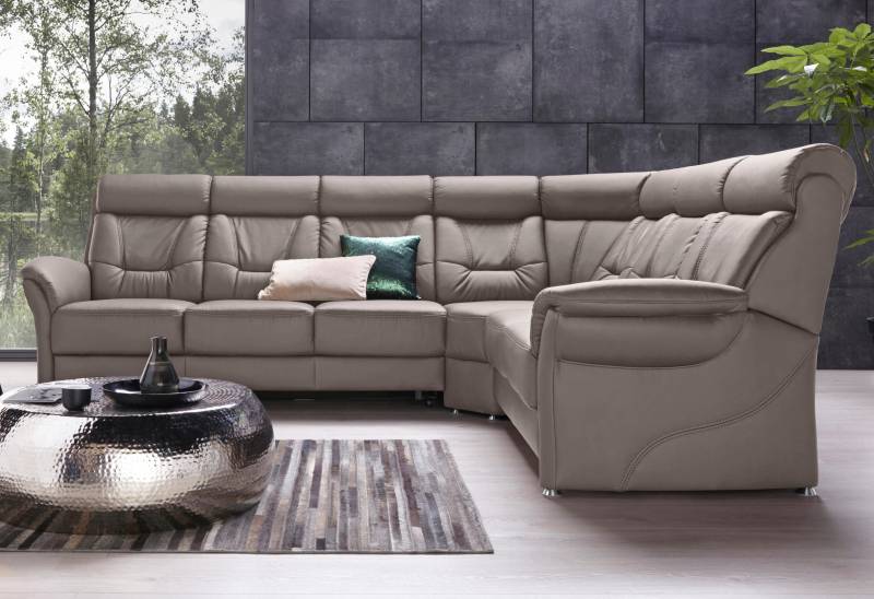 Places of Style Ecksofa »Sardinien L-Form«, mit Kopfteilverstellung, wahlweise mit Bettfunktion von PLACES OF STYLE