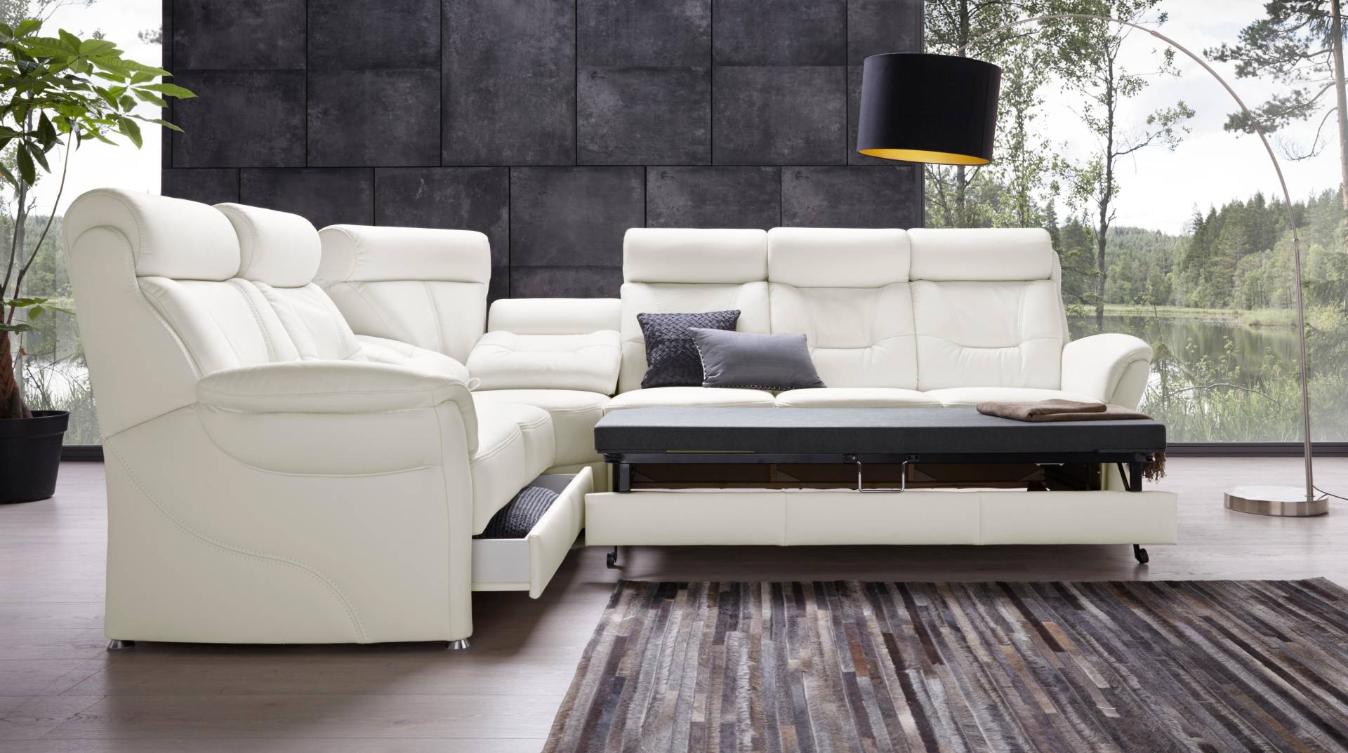 Places of Style Ecksofa »Sardinien L-Form«, mit Kopfteilverstellung, wahlweise mit Bettfunktion Places of Style Ecksofa »Sardinien L-Form«, mit Kopfteilverstellung, wahlweise mit Bettfunktion von PLACES OF STYLE