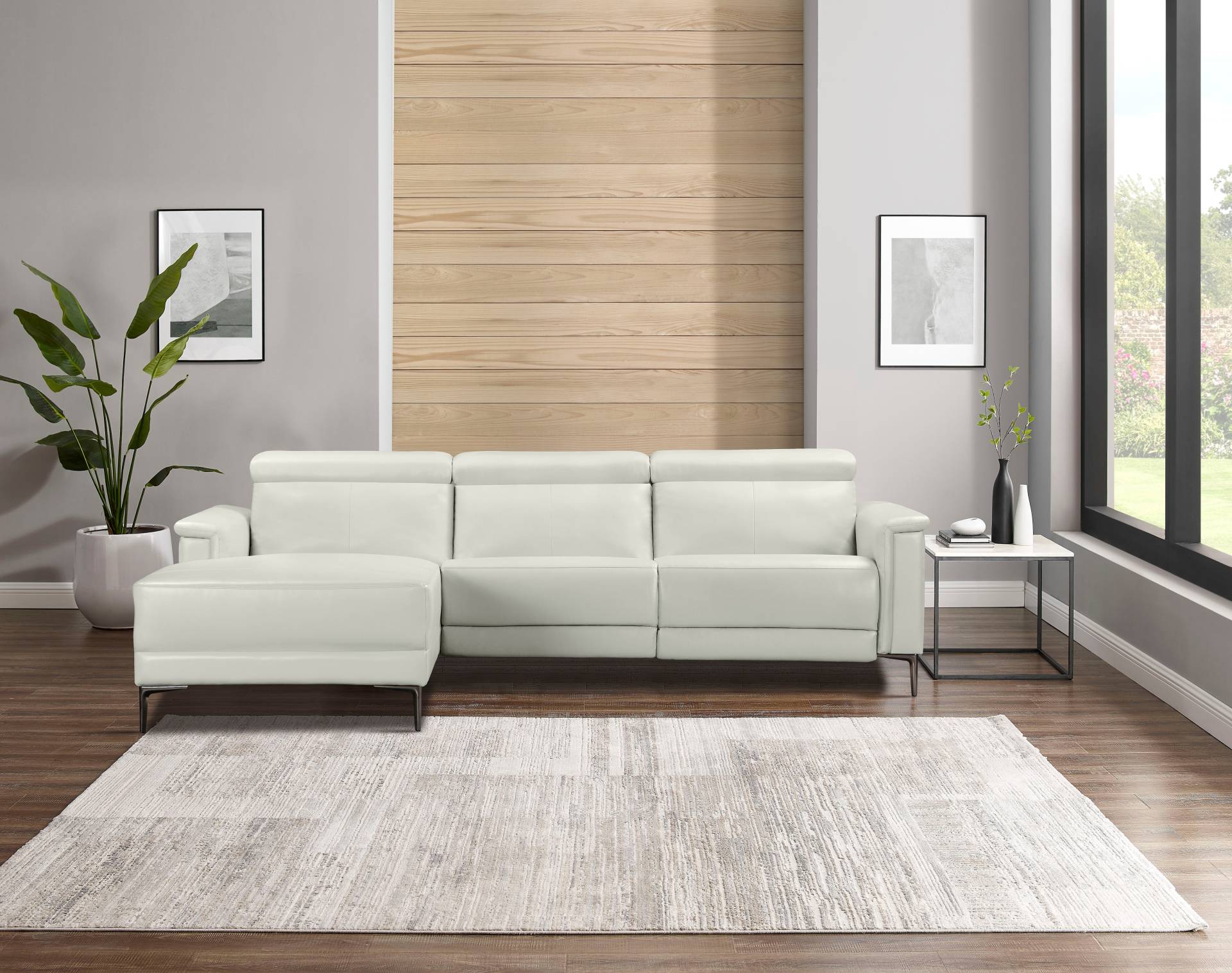 Places of Style Ecksofa Lund, mit man. o. elektr. Relaxfunktion und USB/ Kopfteilverstellung von PLACES OF STYLE