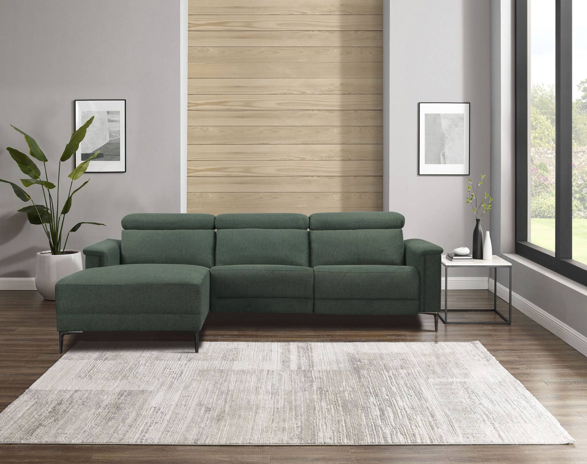 Places of Style Ecksofa »Lund, L-Form, 261cm,« von PLACES OF STYLE