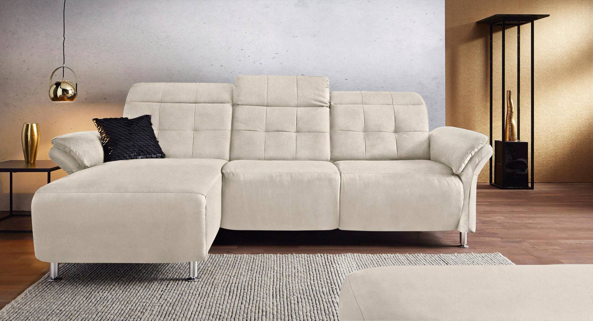 Places of Style Ecksofa »Manhattan L-Form«, 2 Sitze mit elektrischer Relaxfunktion, verstellbare Armlehnen Places of Style Ecksofa »Manhattan L-Form«, 2 Sitze mit elektrischer Relaxfunktion, verstellbare Armlehnen von PLACES OF STYLE