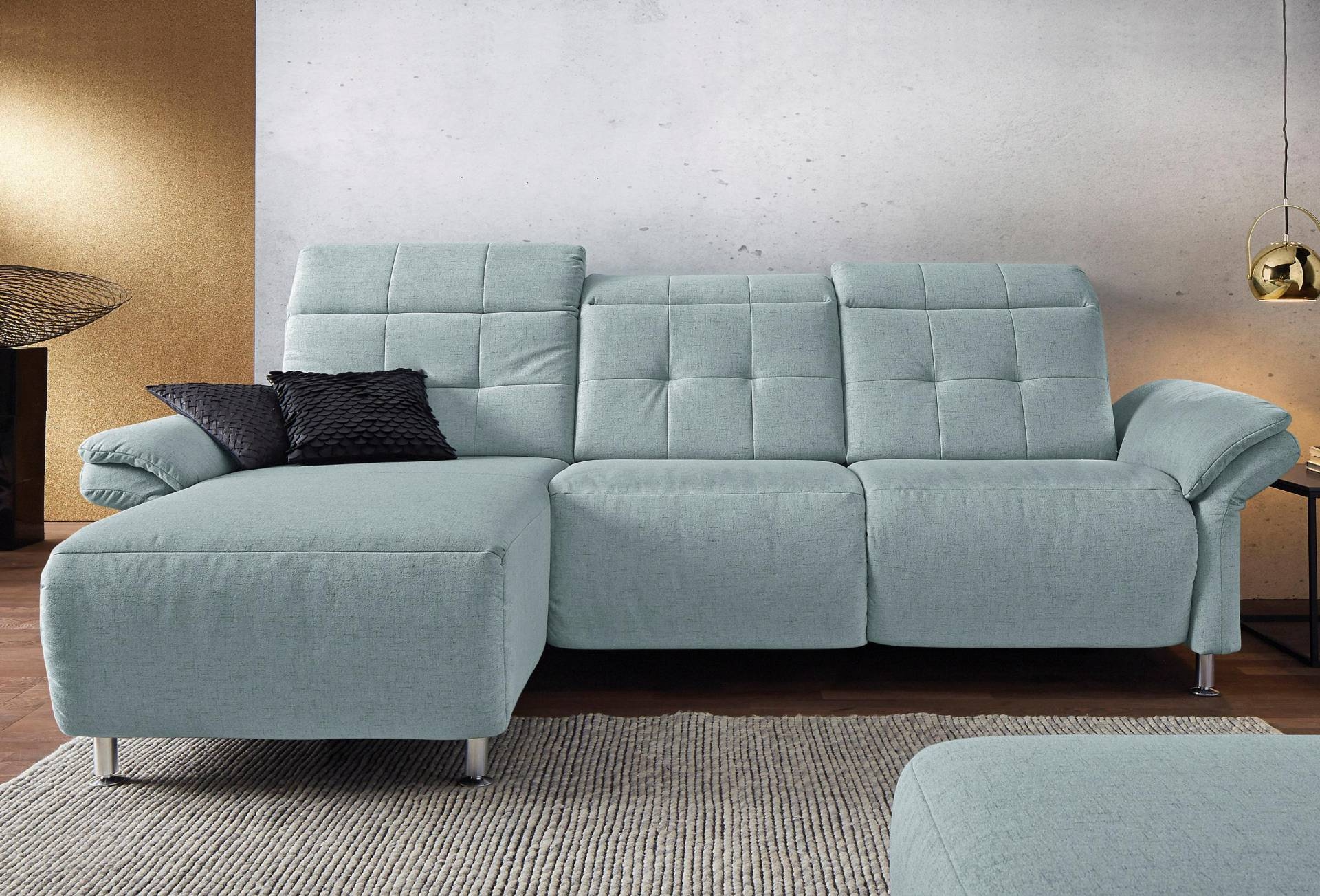 Places of Style Ecksofa »Manhattan L-Form« von PLACES OF STYLE