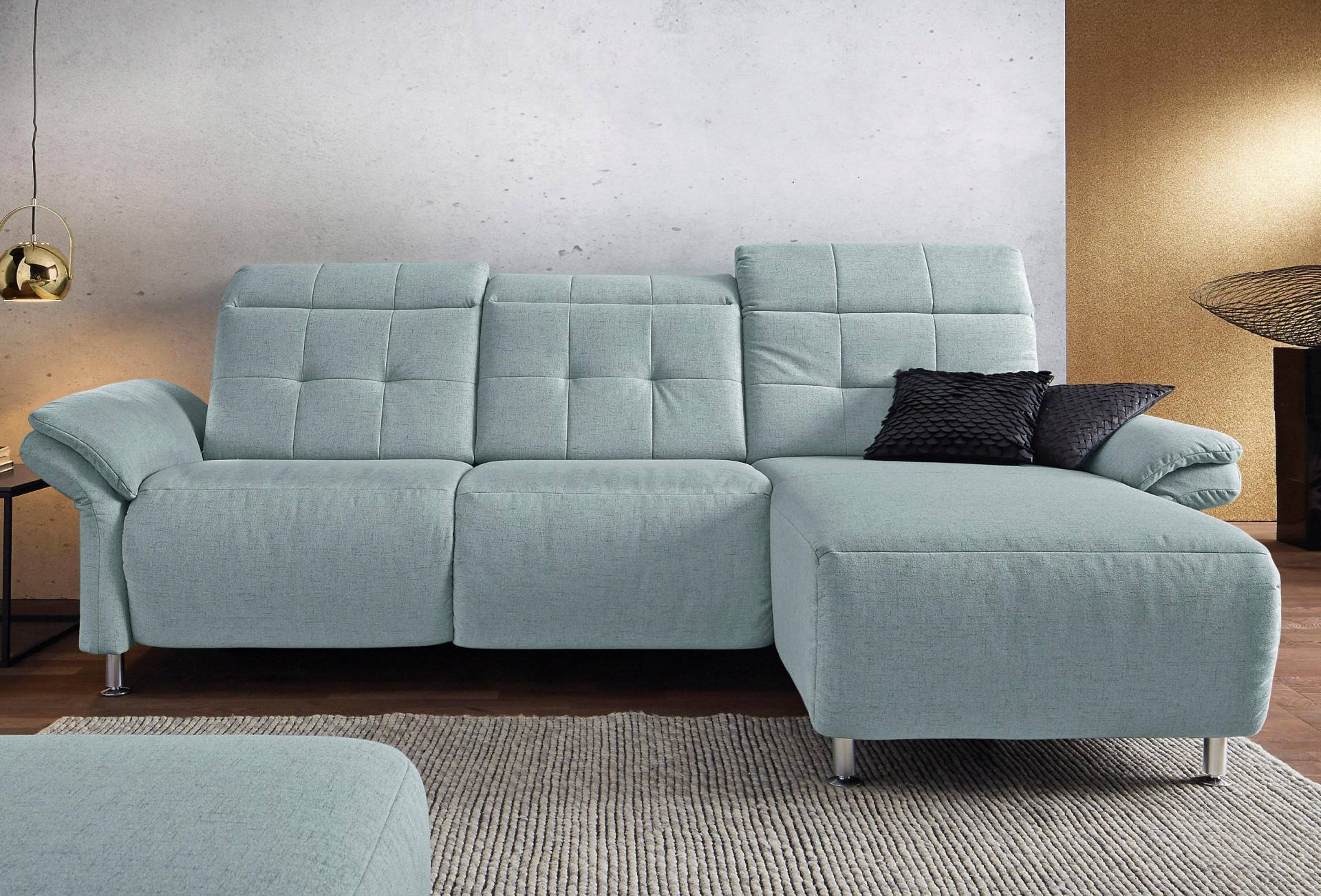 Places of Style Ecksofa »Manhattan L-Form« von PLACES OF STYLE