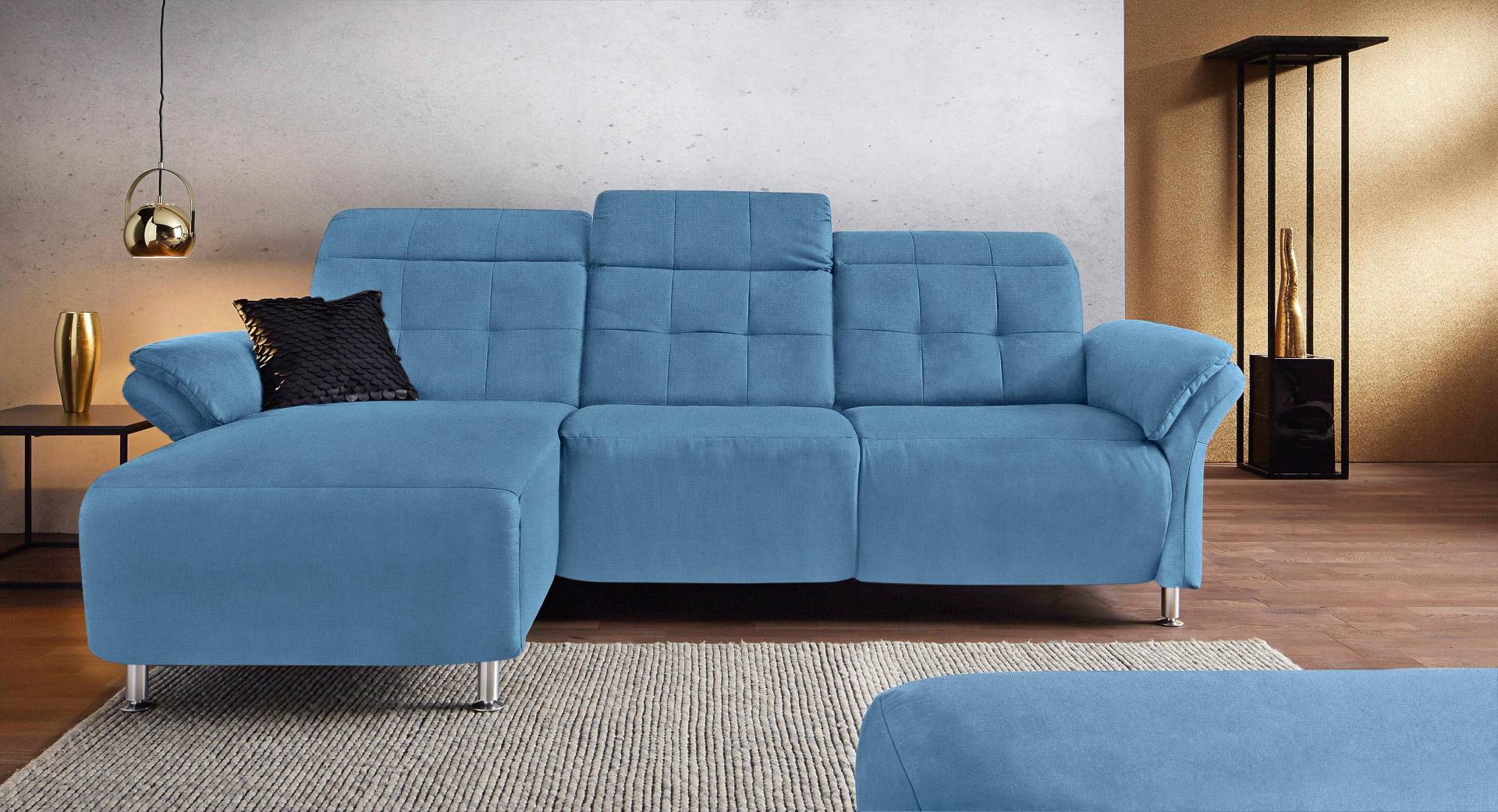 Places of Style Ecksofa »Manhattan L-Form«, 2 Sitze mit elektrischer Relaxfunktion, verstellbare Armlehnen Places of Style Ecksofa »Manhattan L-Form«, 2 Sitze mit elektrischer Relaxfunktion, verstellbare Armlehnen von PLACES OF STYLE