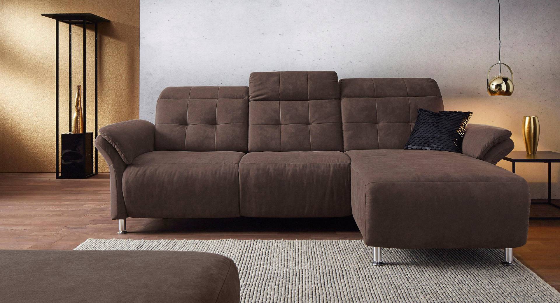 Places of Style Ecksofa »Manhattan L-Form«, 2 Sitze mit elektrischer Relaxfunktion, verstellbare Armlehnen Places of Style Ecksofa »Manhattan L-Form«, 2 Sitze mit elektrischer Relaxfunktion, verstellbare Armlehnen von PLACES OF STYLE