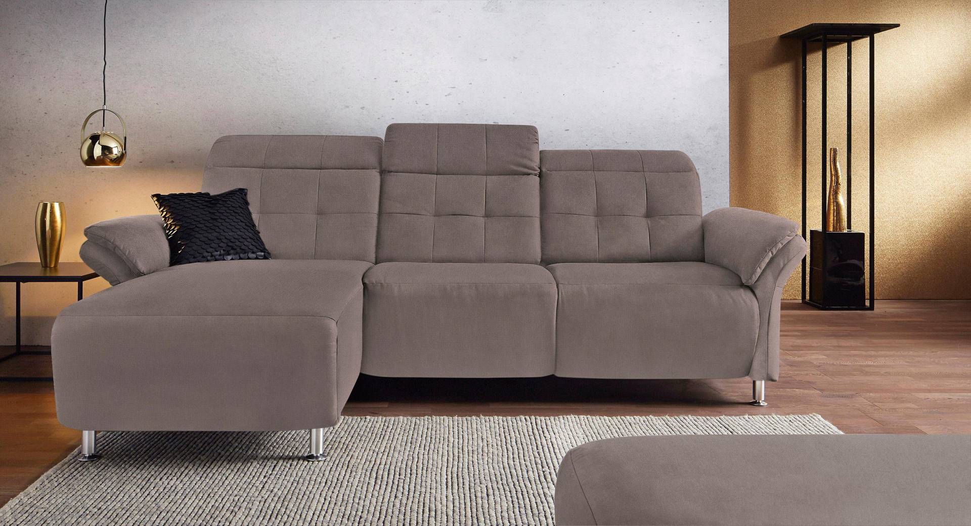 Places of Style Ecksofa »Manhattan L-Form«, 2 Sitze mit elektrischer Relaxfunktion, verstellbare Armlehnen Places of Style Ecksofa »Manhattan L-Form«, 2 Sitze mit elektrischer Relaxfunktion, verstellbare Armlehnen von PLACES OF STYLE