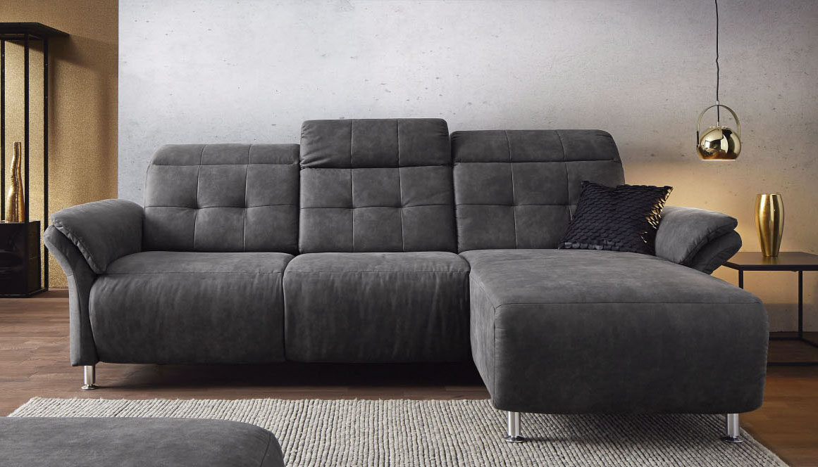 Places of Style Ecksofa »Manhattan L-Form«, 2 Sitze mit elektrischer Relaxfunktion, verstellbare Armlehnen Places of Style Ecksofa »Manhattan L-Form«, 2 Sitze mit elektrischer Relaxfunktion, verstellbare Armlehnen von PLACES OF STYLE