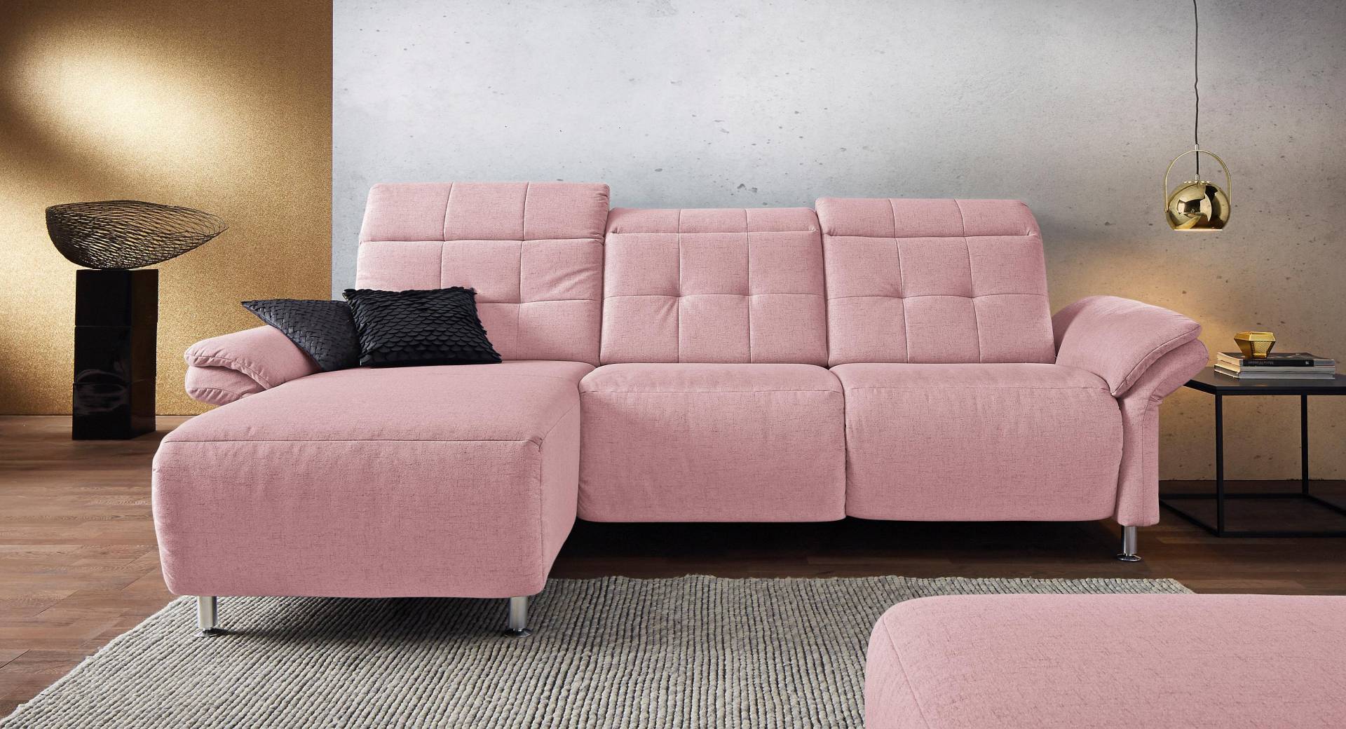 Places of Style Ecksofa »Manhattan L-Form« von PLACES OF STYLE