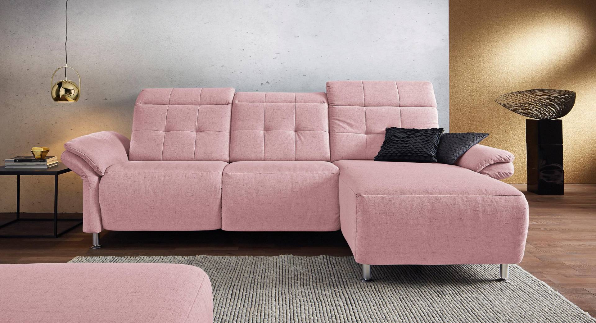 Places of Style Ecksofa »Manhattan L-Form«, 2 Sitze mit elektrischer Relaxfunktion, verstellbare Armlehnen Places of Style Ecksofa »Manhattan L-Form«, 2 Sitze mit elektrischer Relaxfunktion, verstellbare Armlehnen von PLACES OF STYLE
