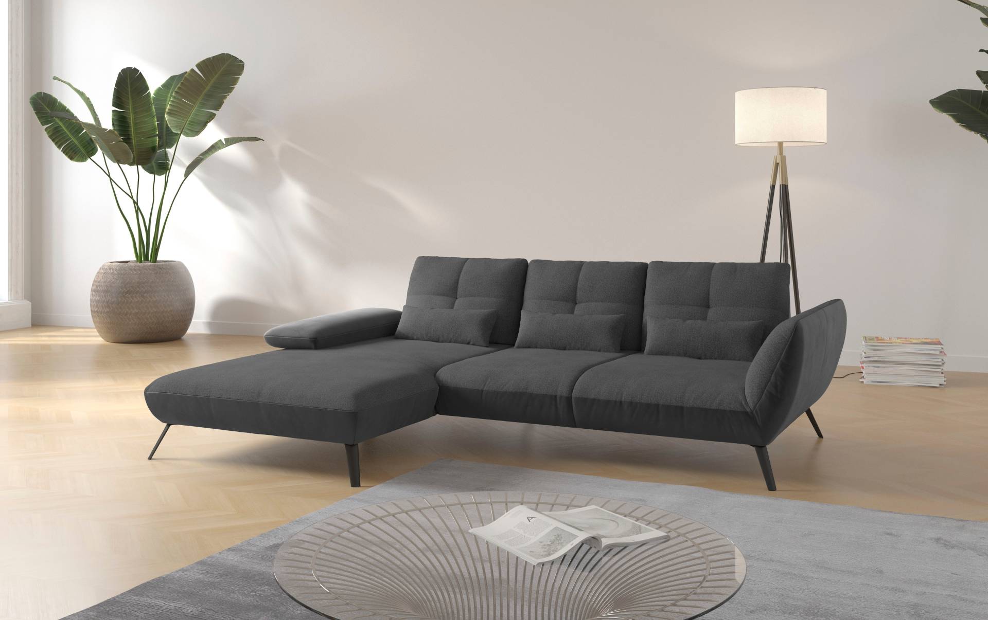 Places of Style Ecksofa »Mikado L-Form«, inkl. Sitztiefenverstellung und Armteilverstellung Places of Style Ecksofa »Mikado L-Form«, inkl. Sitztiefenverstellung und Armteilverstellung von PLACES OF STYLE