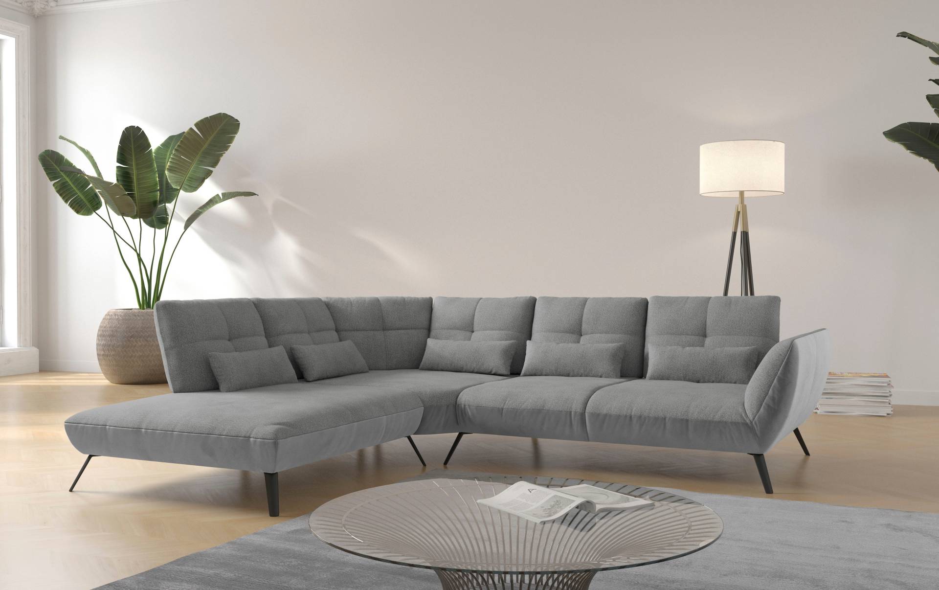 Places of Style Ecksofa »Mikado L-Form«, inkl. Sitztiefenverstellung und Armteilverstellung Places of Style Ecksofa »Mikado L-Form«, inkl. Sitztiefenverstellung und Armteilverstellung von PLACES OF STYLE