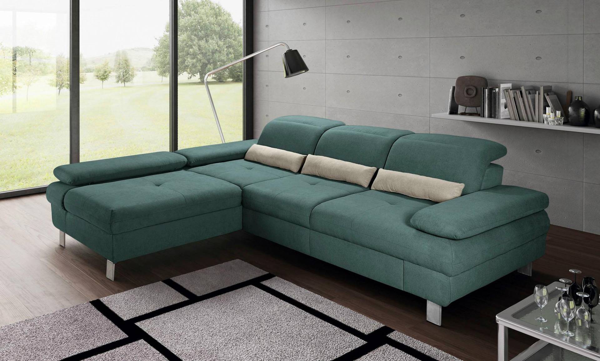 Places of Style Ecksofa »Nyon, L-Form« von PLACES OF STYLE