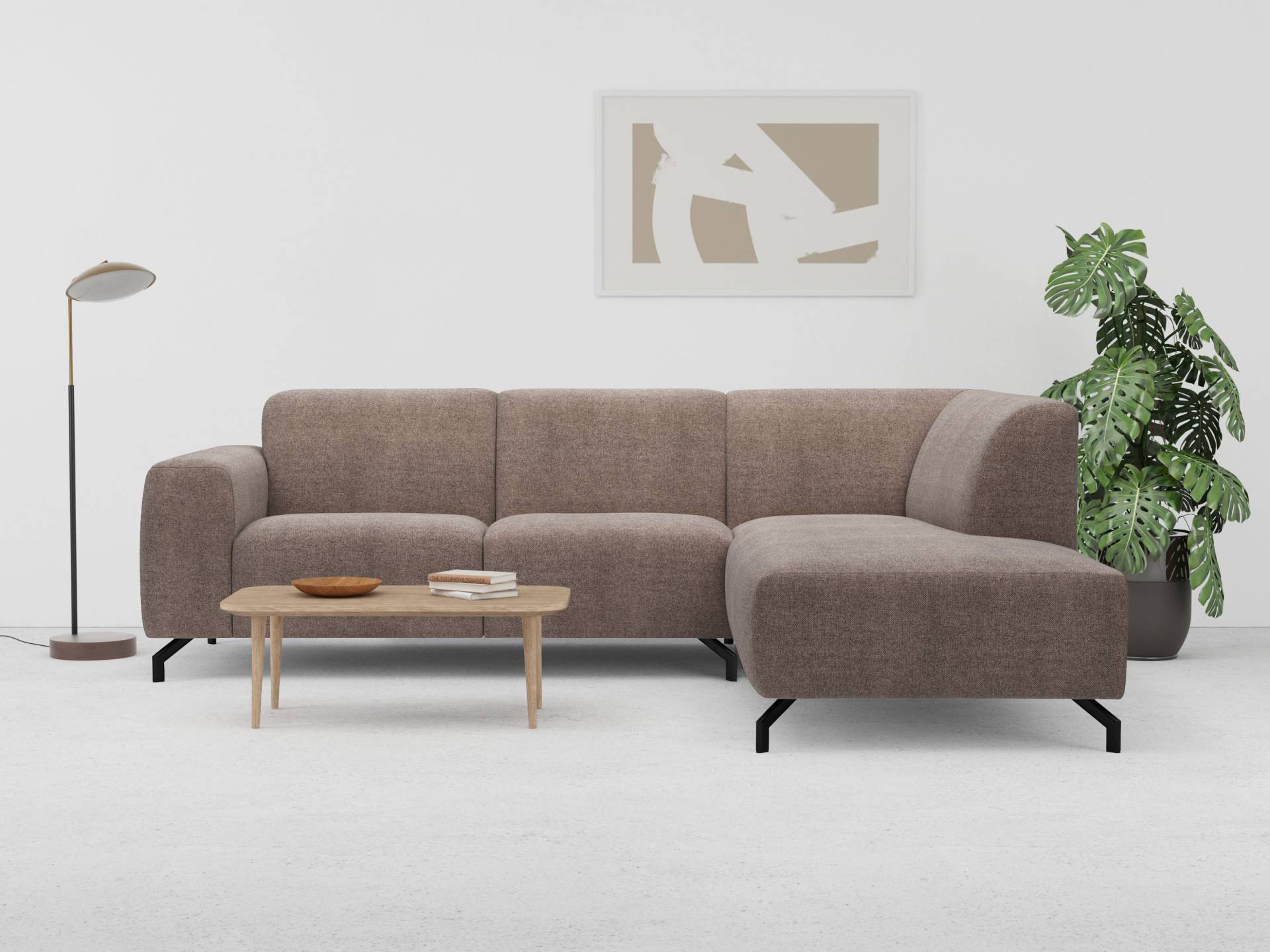 Places of Style Ecksofa »Oleandro, L-Form,« von PLACES OF STYLE