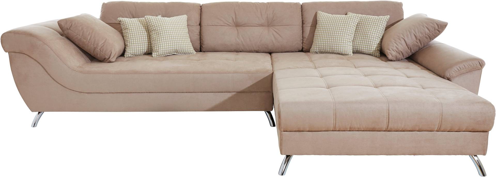 Jockenhöfer Gruppe Ecksofa »San Francisco L-Form«, mit eingearbeiteter Kaltschaummatte und Steppung, inklusive Kissen Jockenhöfer Gruppe Ecksofa »San Francisco L-Form«, mit eingearbeiteter Kaltschaummatte und Steppung, inklusive Kissen von Jockenhöfer Gruppe