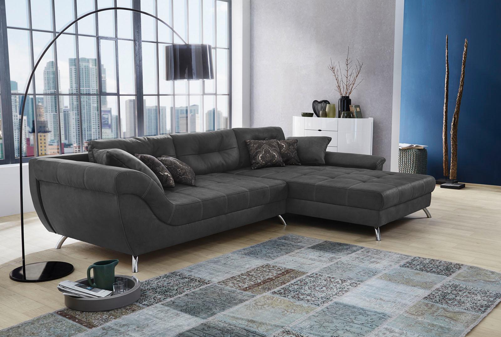 Jockenhöfer Gruppe Ecksofa »San Francisco L-Form«, mit eingearbeiteter Kaltschaummatte und Steppung, inklusive Kissen Jockenhöfer Gruppe Ecksofa »San Francisco L-Form«, mit eingearbeiteter Kaltschaummatte und Steppung, inklusive Kissen von Jockenhöfer Gruppe