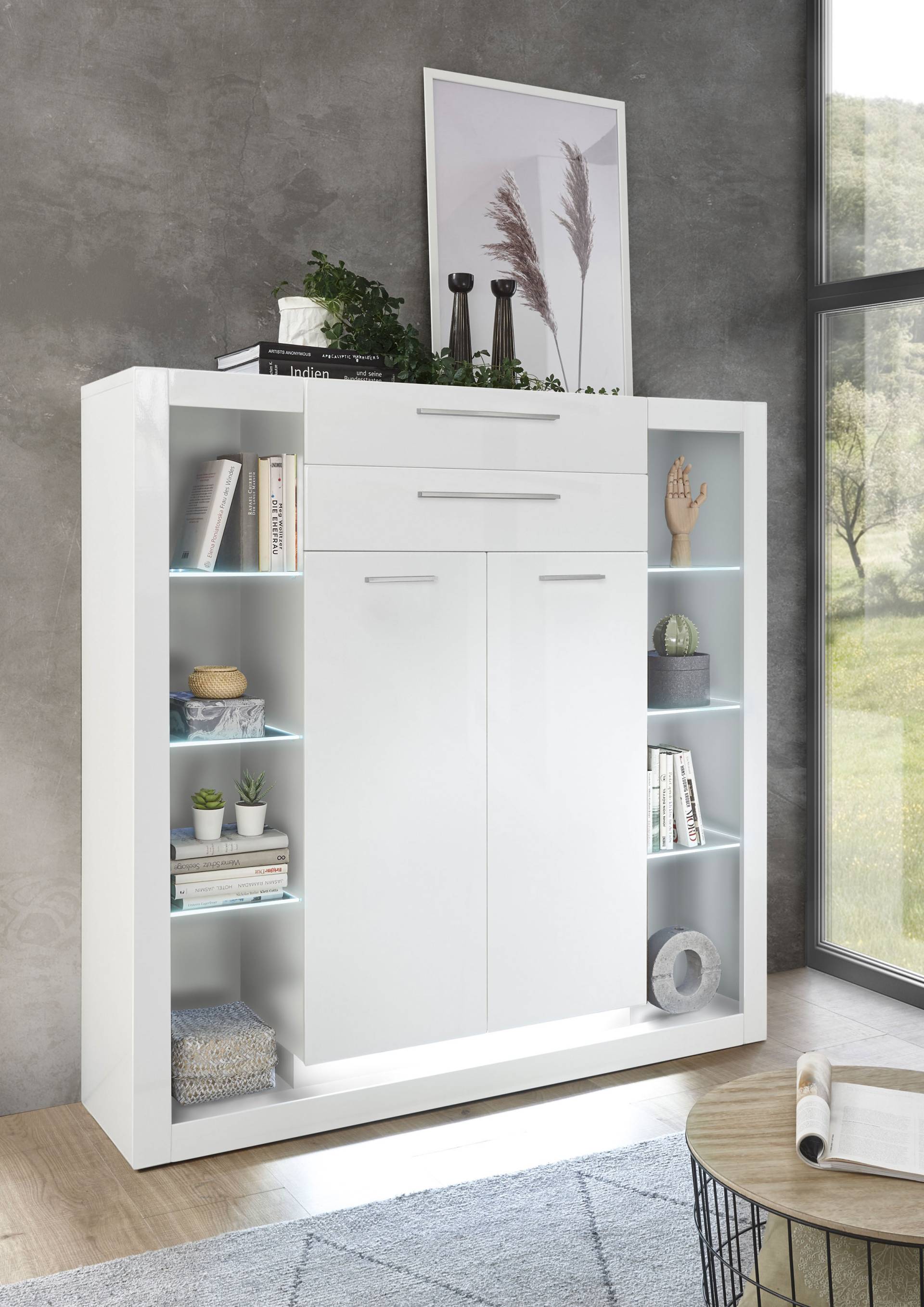Places of Style Highboard »MERAN« von PLACES OF STYLE