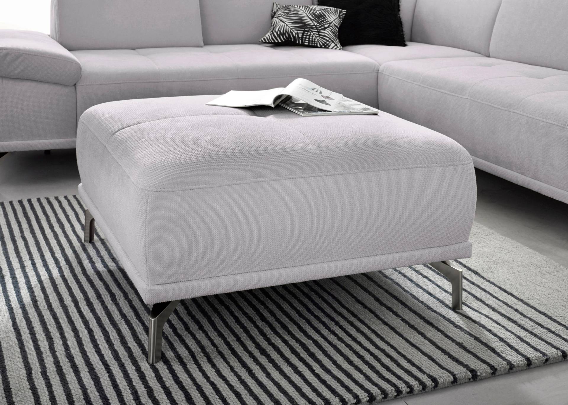 Places of Style Polsterhocker »Caluna«, moderner Sitzhocker in hochwertiger Verarbeitung Places of Style Polsterhocker »Caluna«, moderner Sitzhocker in hochwertiger Verarbeitung von PLACES OF STYLE