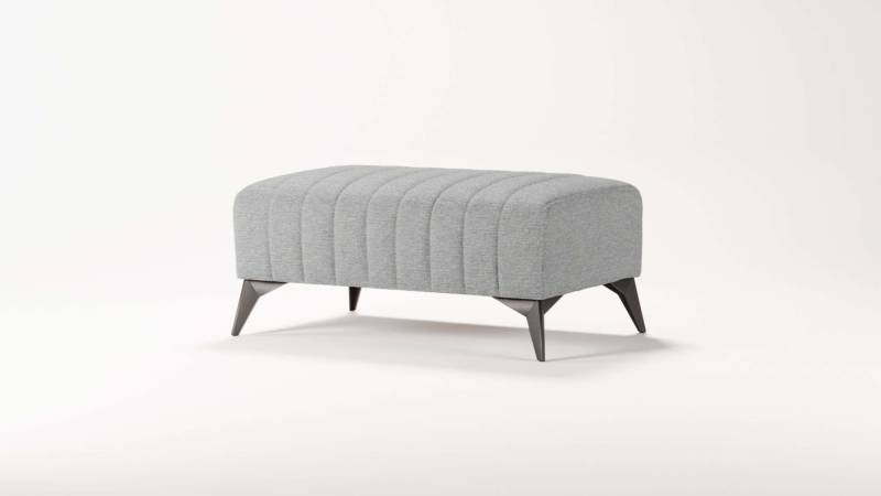 Places of Style Polsterhocker »MATTHEW Sitzhocker, Masse B/T/H: B/T/H: 90/60/43 cm«, Steppung von PLACES OF STYLE