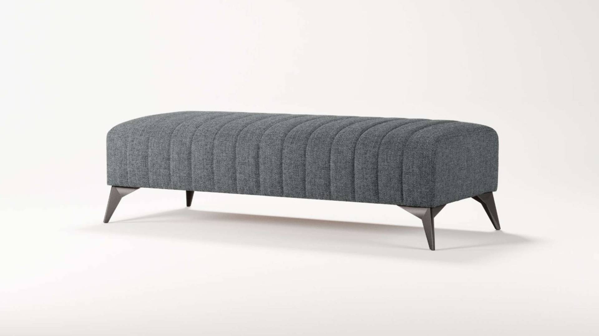 Places of Style Polsterhocker »MATTHEW Sitzhocker XXL, Masse B/T/H: 140/60/43 cm«, Steppung, belastbar bis 180 kg Places of Style Polsterhocker »MATTHEW Sitzhocker XXL, Masse B/T/H: 140/60/43 cm«, Steppung, belastbar bis 180 kg von PLACES OF STYLE