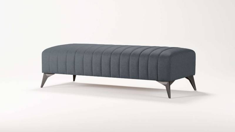 Places of Style Polsterhocker »MATTHEW Sitzhocker XXL, Masse B/T/H: 140/60/43 cm«, Steppung, belastbar bis 180 kg von PLACES OF STYLE