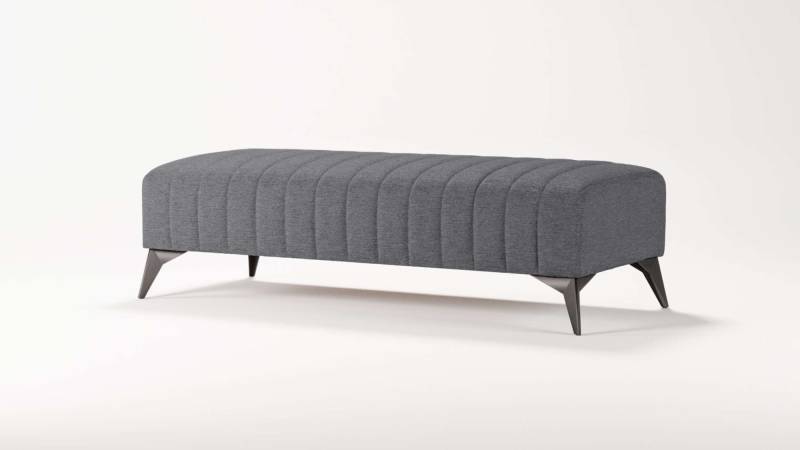 Places of Style Polsterhocker »MATTHEW Sitzhocker XXL, Masse B/T/H: 140/60/43 cm«, Steppung, belastbar bis 180 kg von PLACES OF STYLE