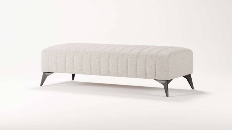 Places of Style Polsterhocker »MATTHEW Sitzhocker XXL, Masse B/T/H: 140/60/43 cm«, Steppung, belastbar bis 180 kg von PLACES OF STYLE