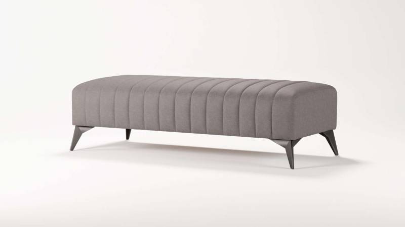 Places of Style Polsterhocker »MATTHEW Sitzhocker XXL, Masse B/T/H: 140/60/43 cm«, Steppung, belastbar bis 180 kg von PLACES OF STYLE