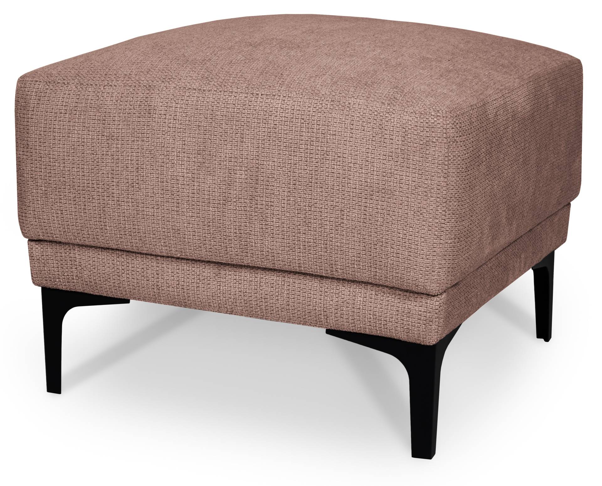 Places of Style Polsterhocker »Xander«, Breite 58 cm, Soft-Touch Chenille, schwarze Metallfüssen Places of Style Polsterhocker »Xander«, Breite 58 cm, Soft-Touch Chenille, schwarze Metallfüssen von PLACES OF STYLE