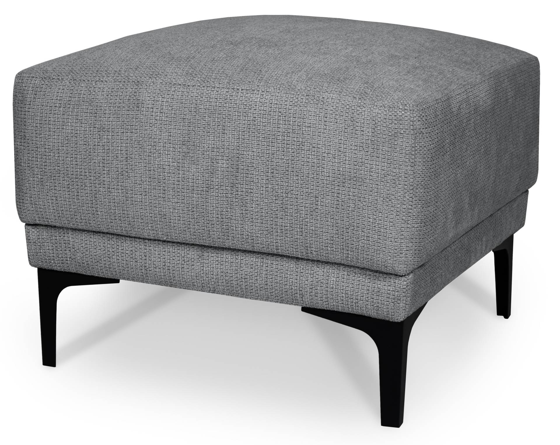 Places of Style Polsterhocker »Xander«, Breite 58 cm, Soft-Touch Chenille, schwarze Metallfüssen Places of Style Polsterhocker »Xander«, Breite 58 cm, Soft-Touch Chenille, schwarze Metallfüssen von PLACES OF STYLE
