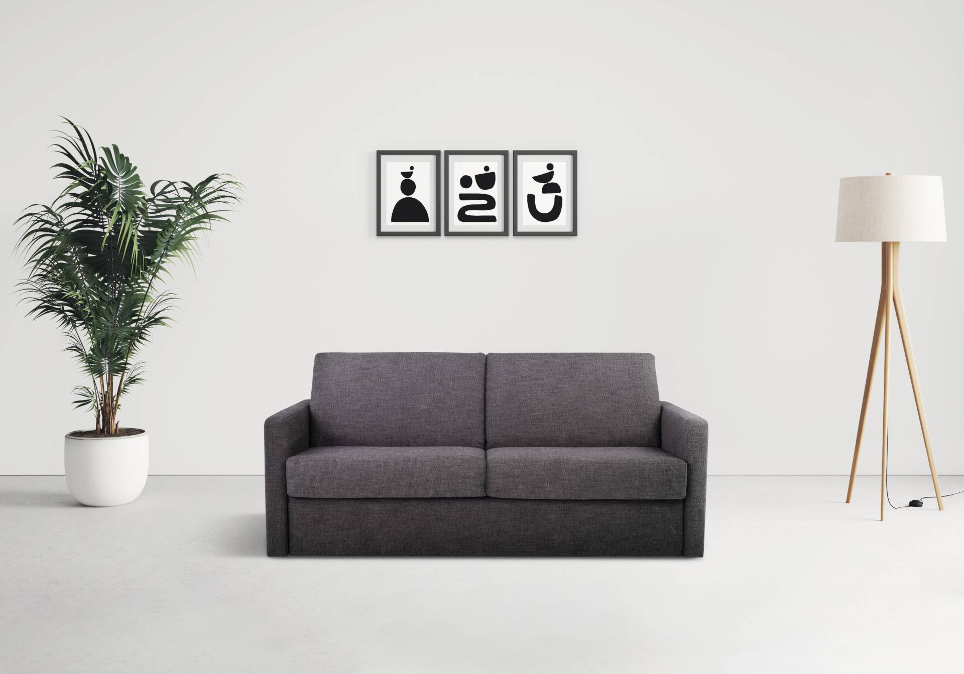 Places of Style Schlafsofa »GOLDPOINT 182cm, Dauerschläfer, Liegefläche 140/200 cm,«, 3-Sitzer mit Bettfunktion, Bonell-Federkernmatratze Places of Style Schlafsofa »GOLDPOINT 182cm, Dauerschläfer, Liegefläche 140/200 cm,«, 3-Sitzer mit Bettfunktion, Bonell-Federkernmatratze von PLACES OF STYLE