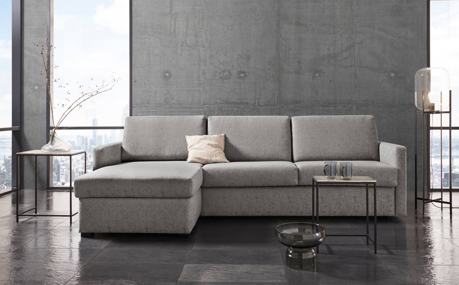 Places of Style Schlafsofa »GOLDPOINT Ecksofa 264 cm, Liegefläche (140/200cm), L-Form,«, Bettfunktion, Bonell-Federkernmatratze und Dauerschläfer-Funktion Places of Style Schlafsofa »GOLDPOINT Ecksofa 264 cm, Liegefläche (140/200cm), L-Form,«, Bettfunktion, Bonell-Federkernmatratze und Dauerschläfer-Funktion von PLACES OF STYLE